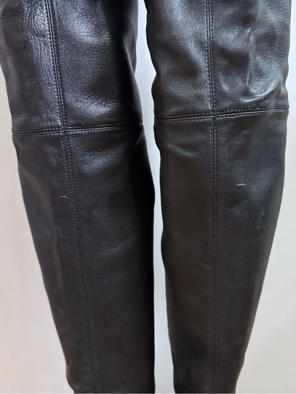 KHAITE Sedona Lambskin leather Over-The-Knee Boots size 9 - Picture 4 of 14